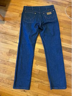 WRANGLER MEN'S 13MWZ JEANS COWBOY CUT ORIGINAL FIT PREWASHED JEANS