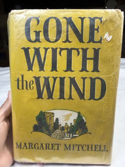 Vintage Gone With the Wind Margaret Mitchell November 1974 Hardcover Dust Jacket