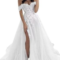 Brand New Off Shoulder Wedding Dress