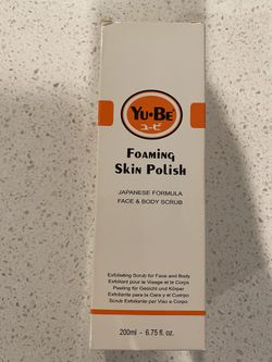 Foaming Skin Polish for Face & Body.