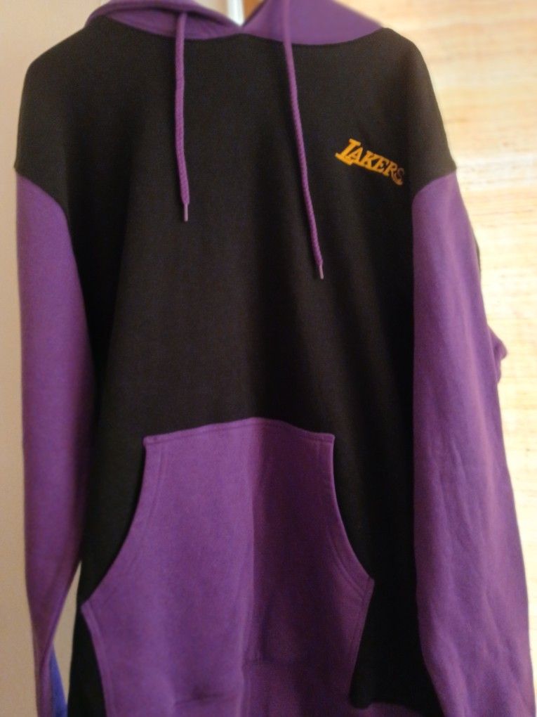 Lakers Hoodie By Links Marketing Group Size Large Tall