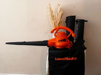 Yard Blower Electric Leaf Blower Vacuum Mulcher w/ Collection Bag