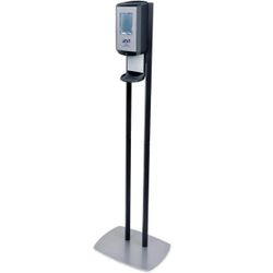 PURELL CS6 Dispenser - Graphite Stand with PURELL CS6 Hand Sanitizer Dispenser