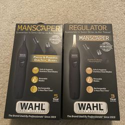 2 Wahl Manscaper Electric Trimmer