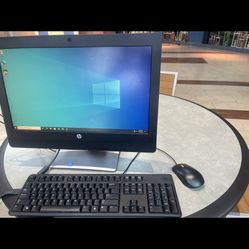HP ProGrade All-In-One 20” Intel Core 3GHZ 8GB RAM 500GB Hard drive Wi-Fi Bluetooth Windows 10 Professional 