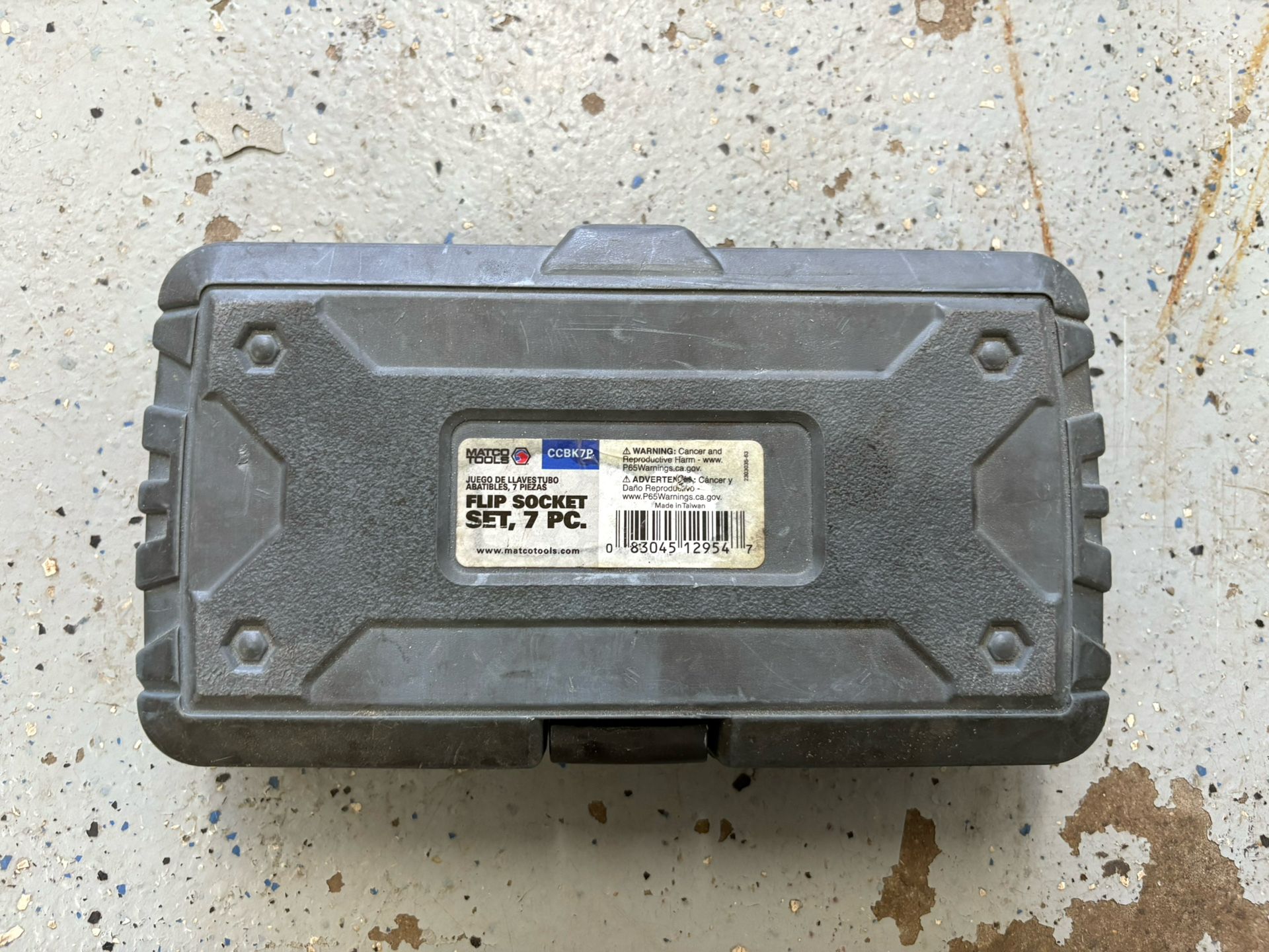 Matco Flip Impact Socket Set