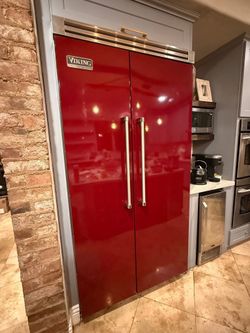 Working Viking 42” Built-In Side-by-Side Refrigerator – Model VCSB423BU