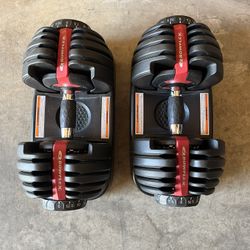 Dumbbell Adjustable Weights BowFlex 5-52.5lb