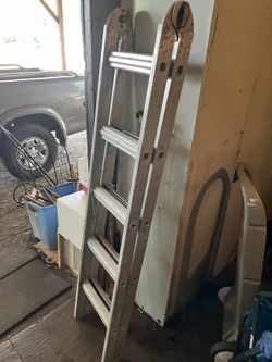 Multi Position Werner 18’ $85 10’ Bifold $40 5’ Aluminum $20 6’ Fiberglass $40. 16’ Extension $85