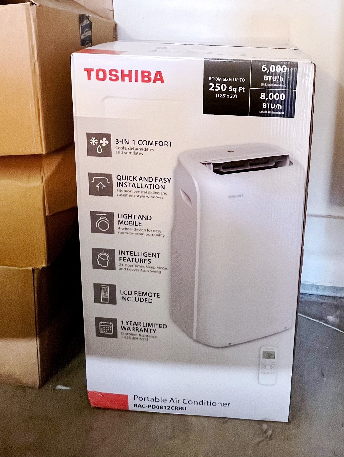 Like NEW!Toshiba Portable Air Conditioner