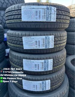 205/65R15 Kumho Solus New Set of Tires Installed and Balanced Set de Llantas Nuevas Instaladas y Balanceadas