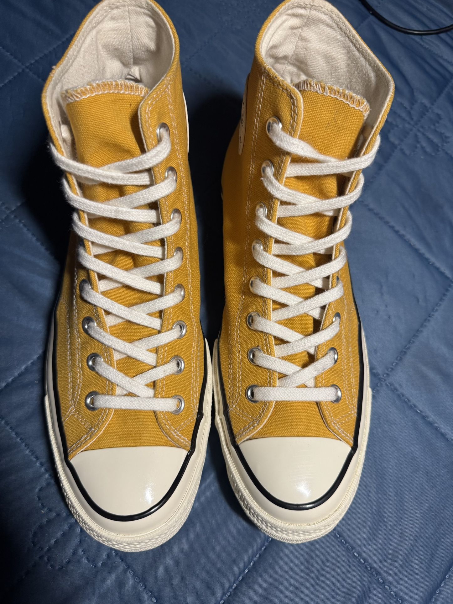 NWT Converse Chuck Taylor 70 High Sunflower Size M’s-9.5 W’s-11.5