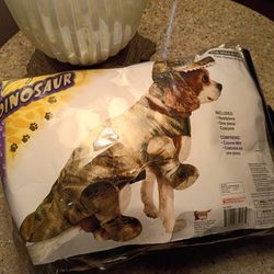 Size Small Dog Costume (Dinosaur)