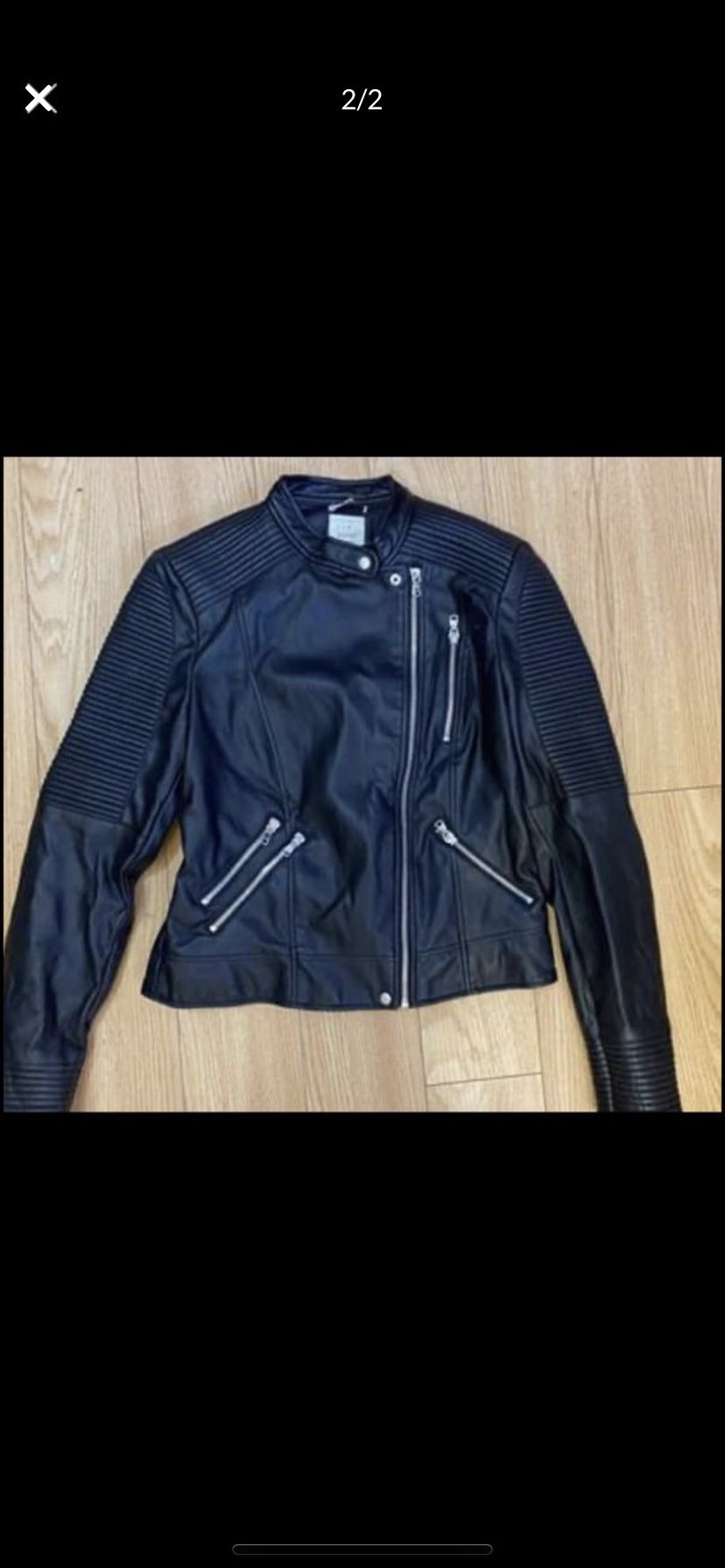 Zara black jacket size L