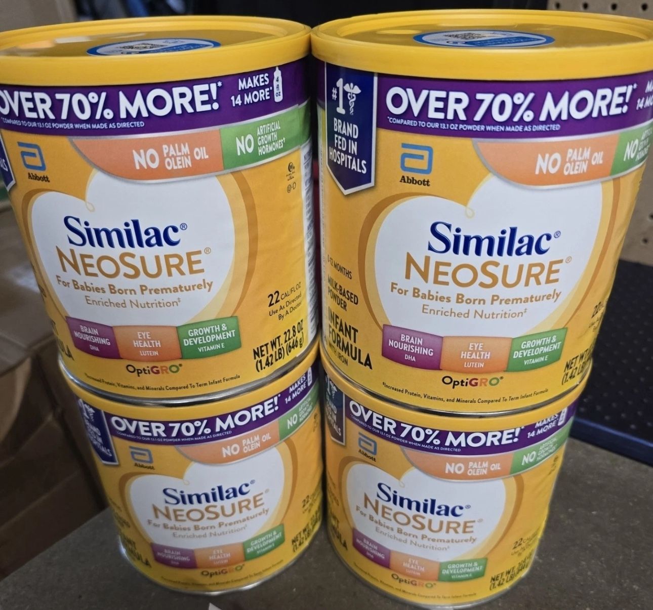 Similac Neosure $25 Ea