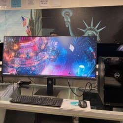 Dell XPS Gaming Desktop Computer Bundle Six-Core I7 64 GB RAM w/ 40” Gaming Monitor 144 Hz