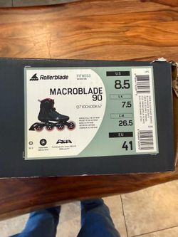 rollerblades brand skates size us men 8.5 brand new