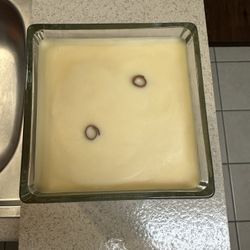 Double Wood Wick Cream, Colored April Fresh Fragrance. 