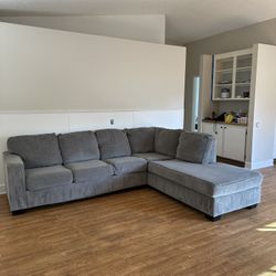 Gray Sectional 