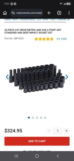 Matco Socket Set
