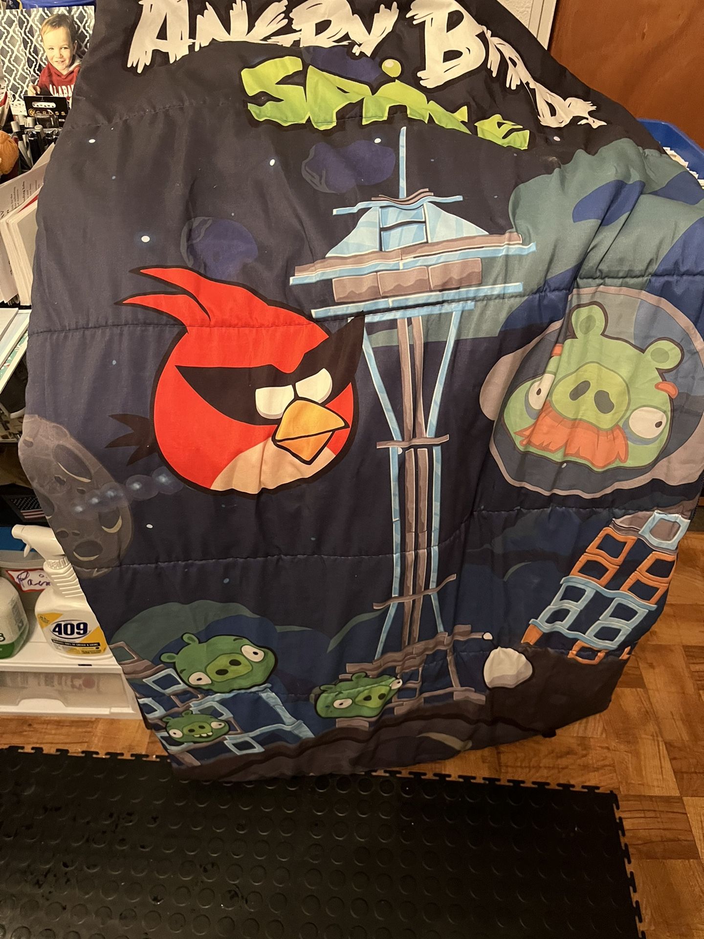 Sleeping Bag Youth (Space Birds) Nap/Bedtime