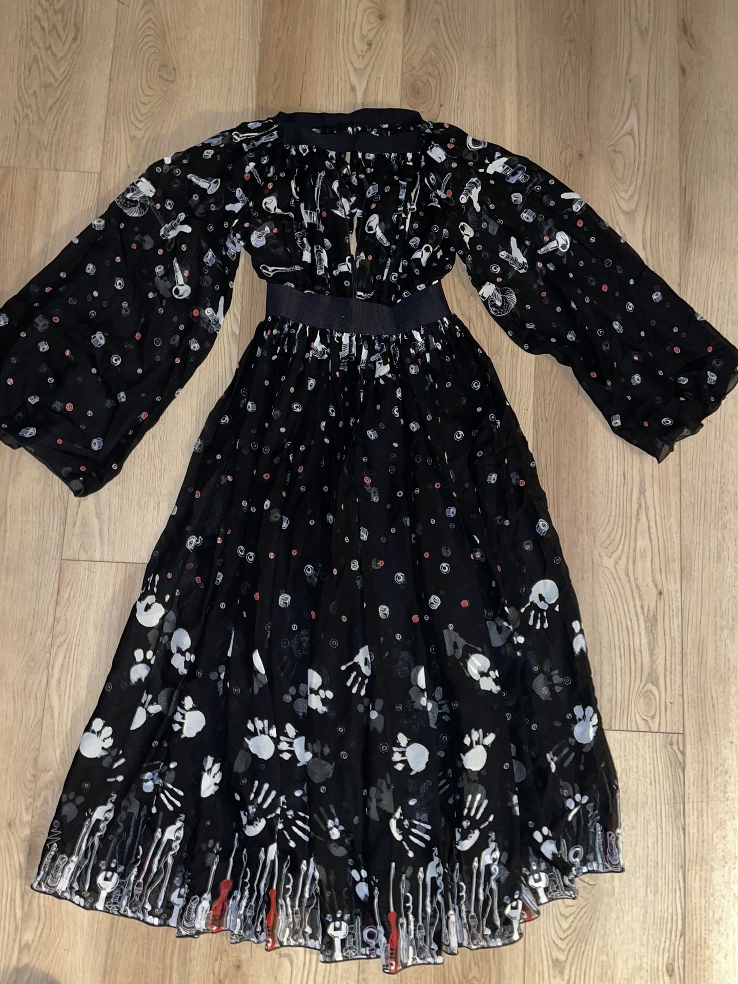 Hogan Brand Milan Italy Size Small Halloween Dress 38 NWT