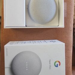 Pair Of Google Nest Mini