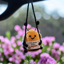 Bee Plushie, Hand Crocheted