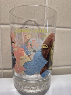Shrek 3rd Fiona glass