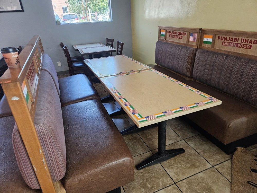 Booths And Table