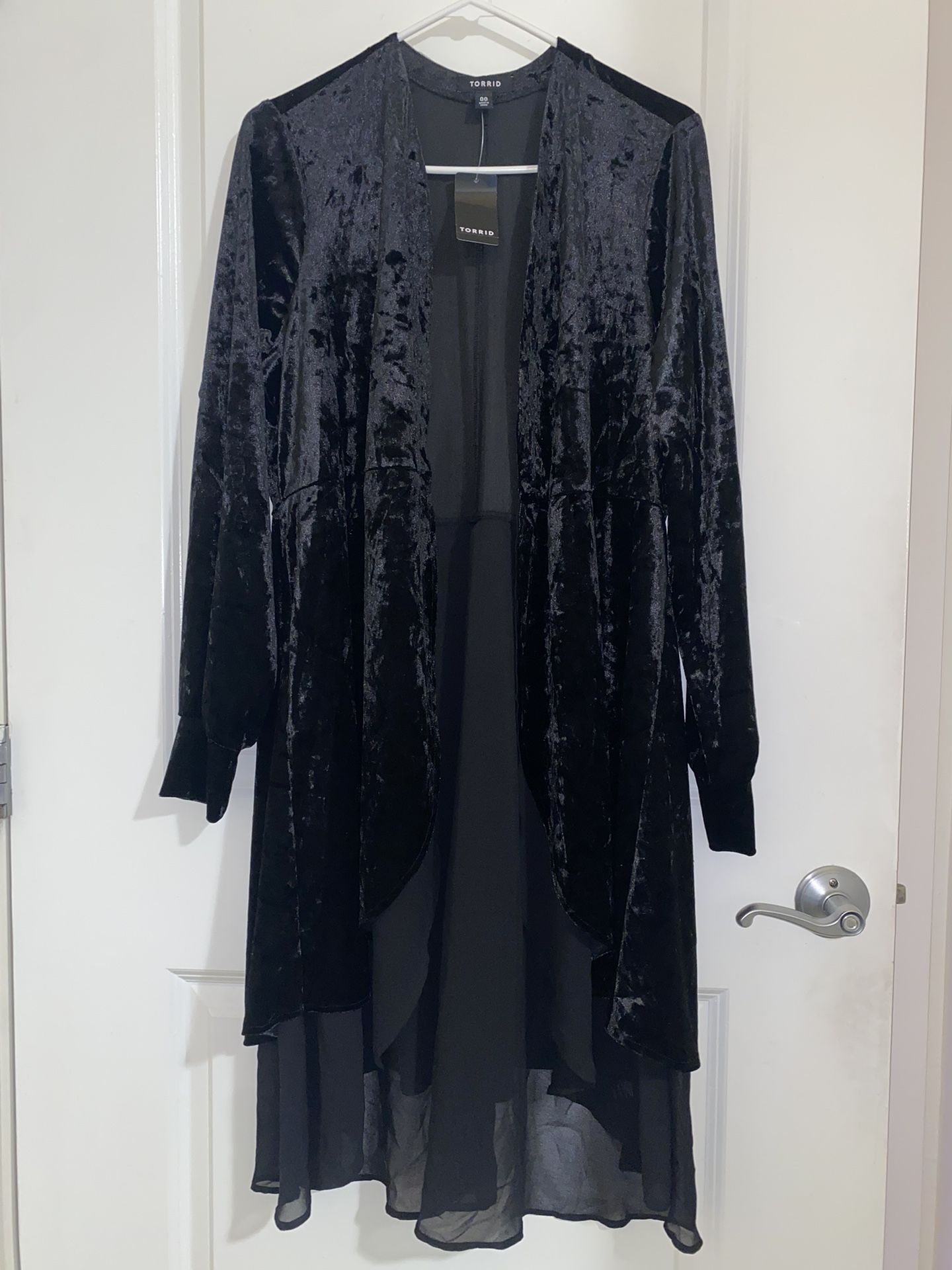 Dressy Velvet Cardigan