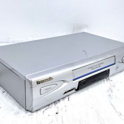 Panasonic PV-V4603S 4 Head HiFi Omnivision VHS VCR Recorder Player 