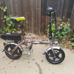 Tailg Folding E-bike 36 Volt 500 W In Concord