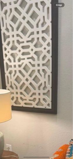 Wall decor wood heavy