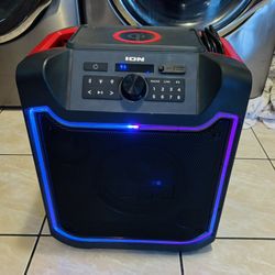 Ion Pathfinder 4 - Bluetooth Portable Bluetooth Speaker – 100-Hour Battery, Waterproof, LED Light Show