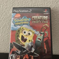 Spongebob Creature From The Krusty Krab Ps2