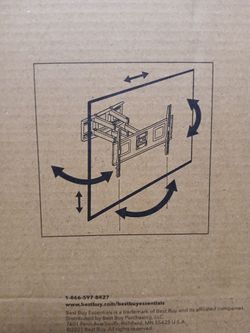 Wall mount bracket  up to 85 in flat screen capability