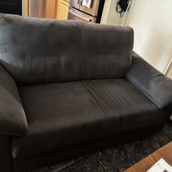 2 Seat Sofa Loveseat Couch IKEA KNISLINGE Samsta Dark gray