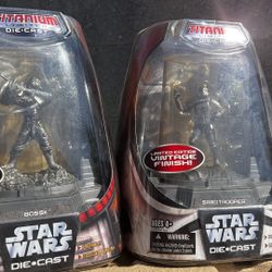 Star Wars Titanium Die Cast Edition Vintage Finish Sandtrooper 