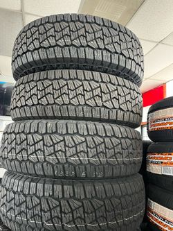 📲✔️Lt245/75/16 vendo set de llantas nuevas Supermax at