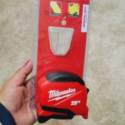 25 ft. Compact Tape Measure with Fractional Scale