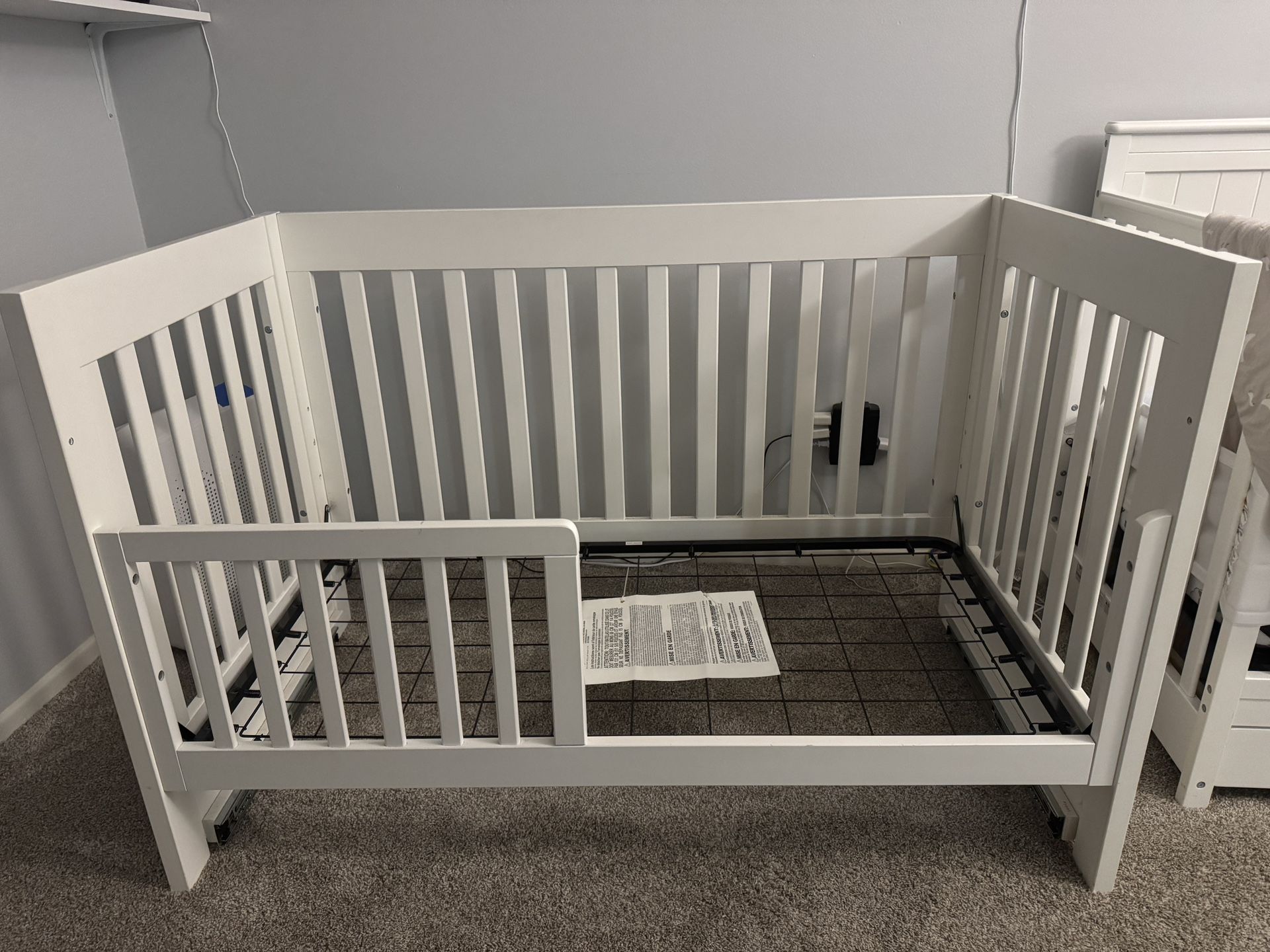 Crib With Toddler Bed Conversion