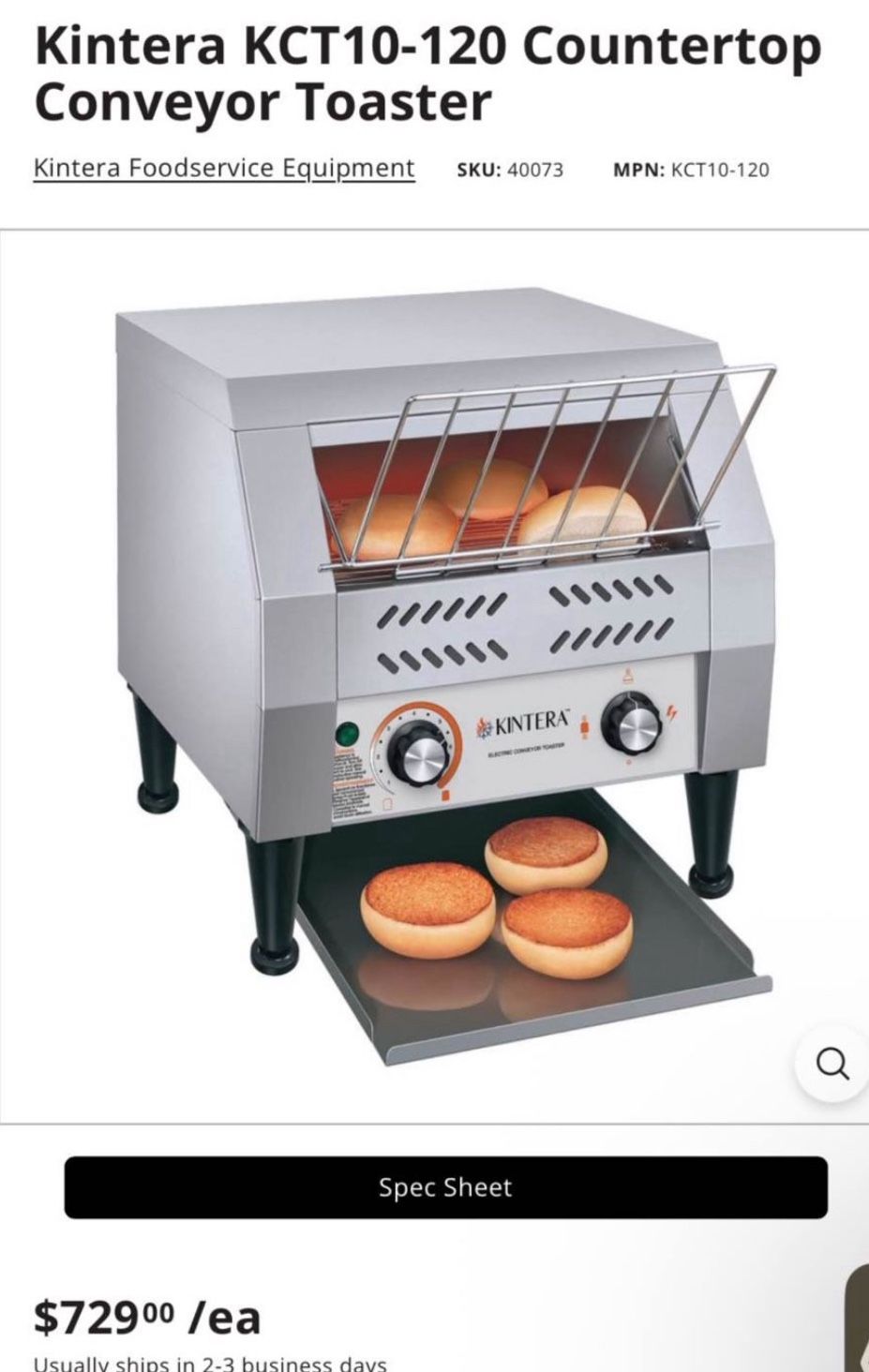 DEAL! Professional Kintera Oven – Only $100 (Original Price: $800) 🔥
