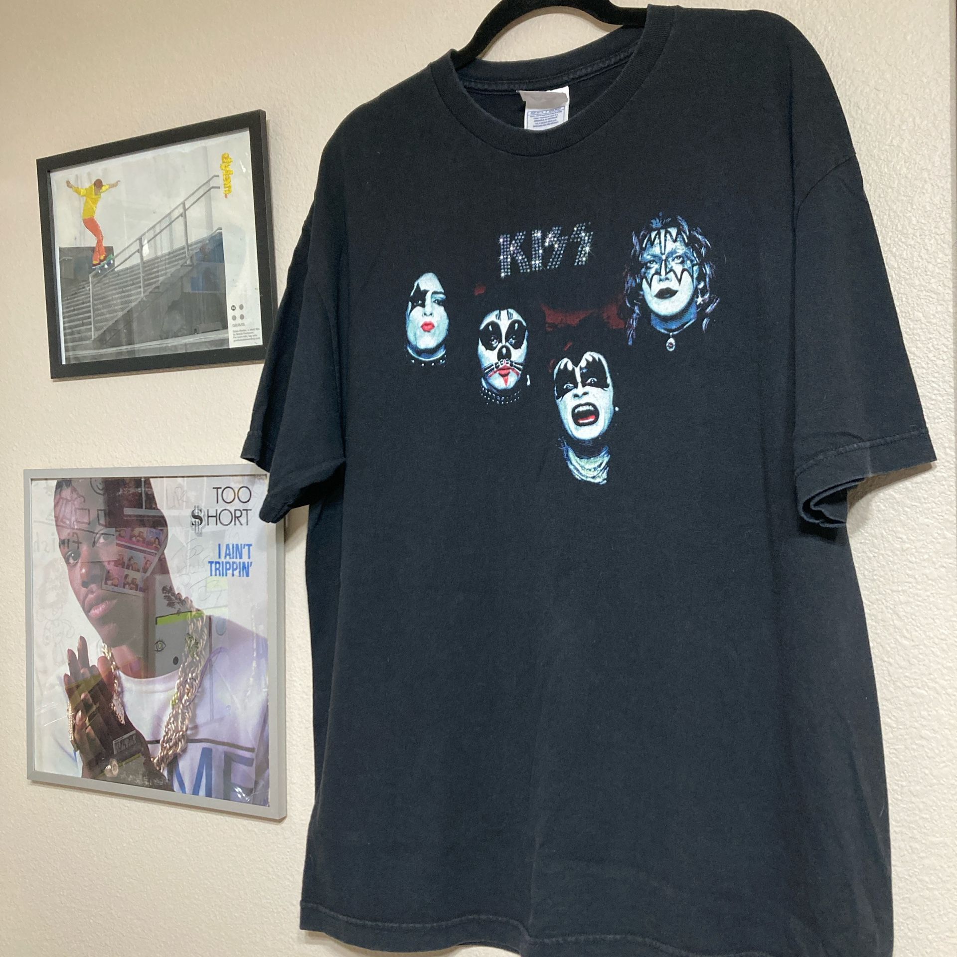 2001 KISS self titled shirt