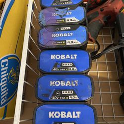 Kobalt 40V Battery W/charger 