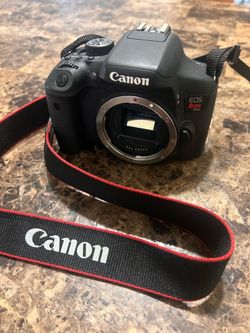 Canon Rebel T6i camera