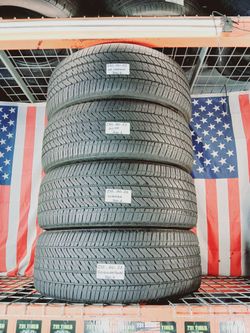 ✅ 4 Used Tires  P275/50R22 BRIDGESTONE ALENZA A/S02 ALL SEASON 275 50 22