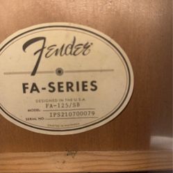 Fender Guitar 6 Ropes It Have 5 Ropes Because I Break One Rope