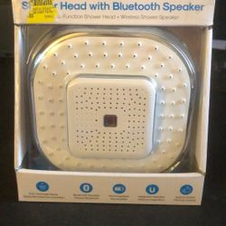 atomi shower head with bluetooth speaker
