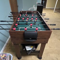 Foosball, Pool, Table Tenis, Air Hockey Table 